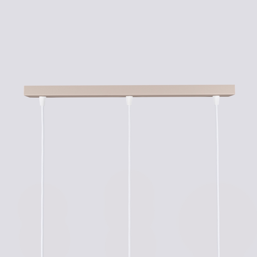 Brilagi - Candeeiro suspenso CRESTO 3xGU10/10W/230V taupe