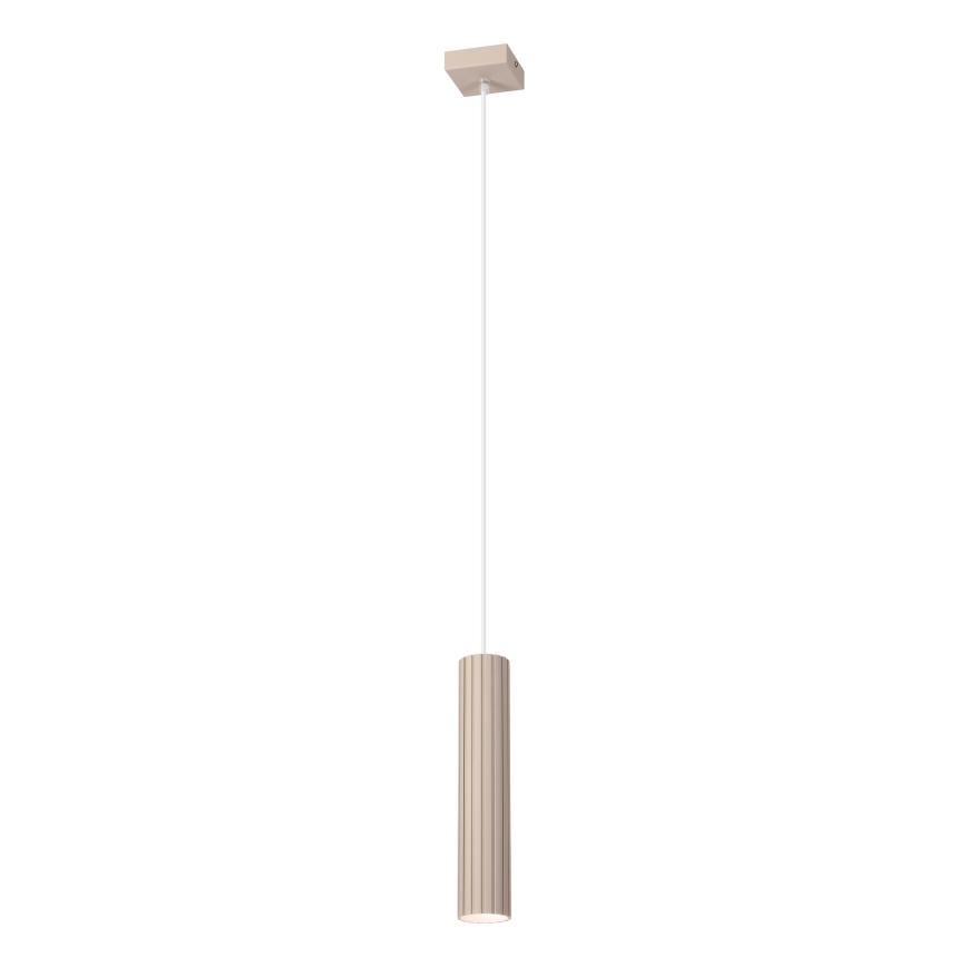Brilagi - Candeeiro suspenso em cabo CRISPINA 1xGU10/10W/230V bege