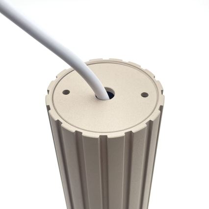 Brilagi - Candeeiro suspenso em cabo CRISPINA 1xGU10/10W/230V bege