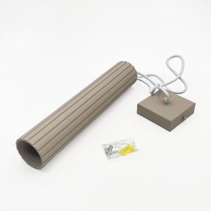 Brilagi - Candeeiro suspenso em cabo CRISPINA 1xGU10/10W/230V bege