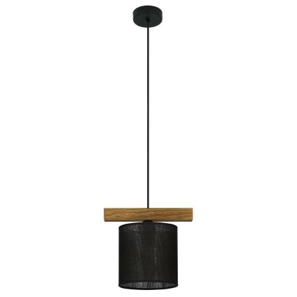 Brilagi - Candeeiro suspenso FOREST 1xE27/15W/230V pinho/preto