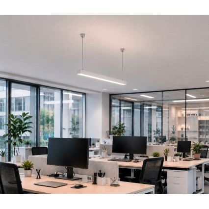 Brilagi - Candeeiro suspenso LED FULLDAY LED/10/15/20W/230V 2700/4000/6000K 60 cm branco