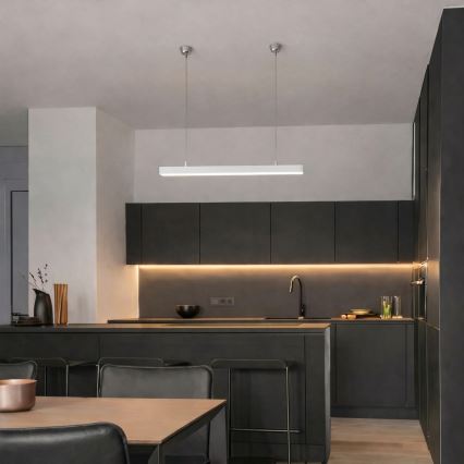 Brilagi - Candeeiro suspenso LED FULLDAY LED/10/15/20W/230V 2700/4000/6000K 60 cm branco