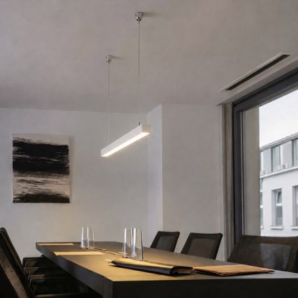 Brilagi - Candeeiro suspenso LED FULLDAY LED/10/15/20W/230V 2700/4000/6000K 60 cm branco