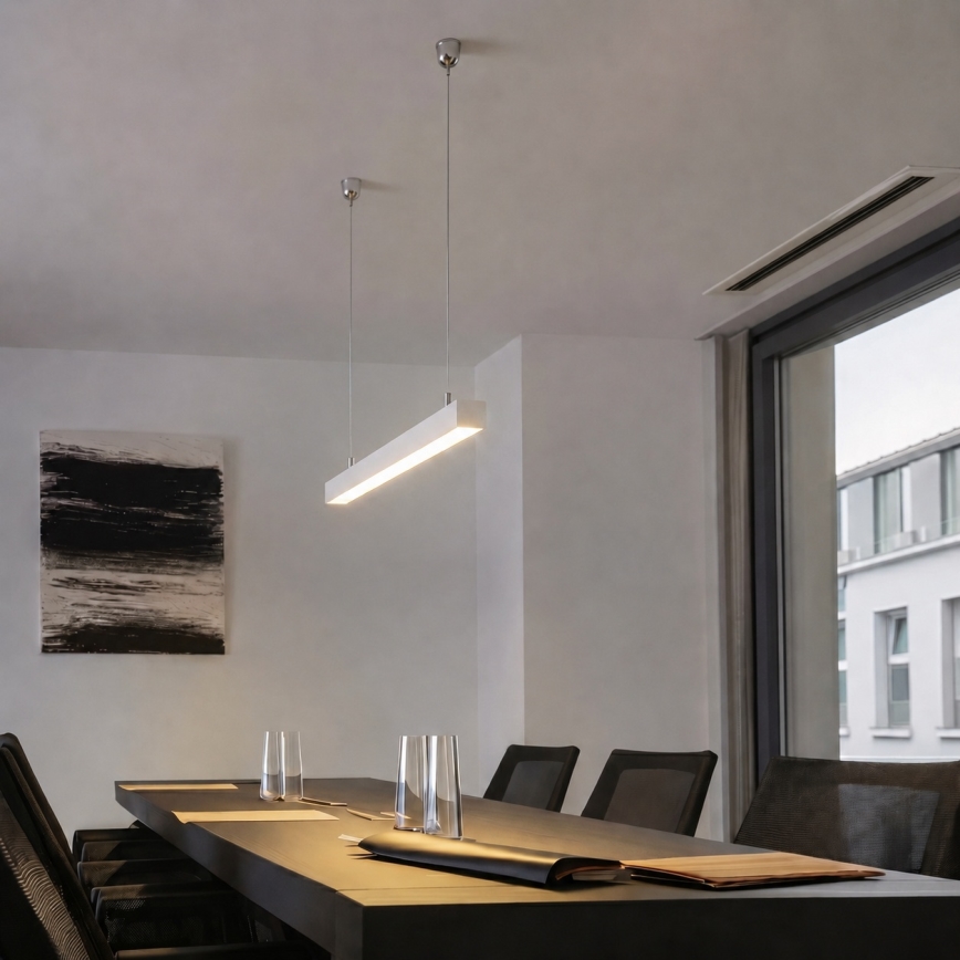 Brilagi - Candeeiro suspenso LED FULLDAY LED/10/15/20W/230V 2700/4000/6000K 60 cm branco