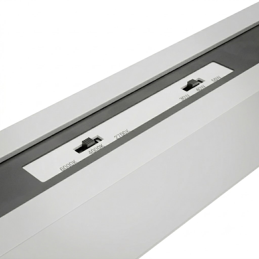 Brilagi - Candeeiro pendente LED FULLDAY LED/30/40/50W/230V 2700/4000/6000K 150 cm branco