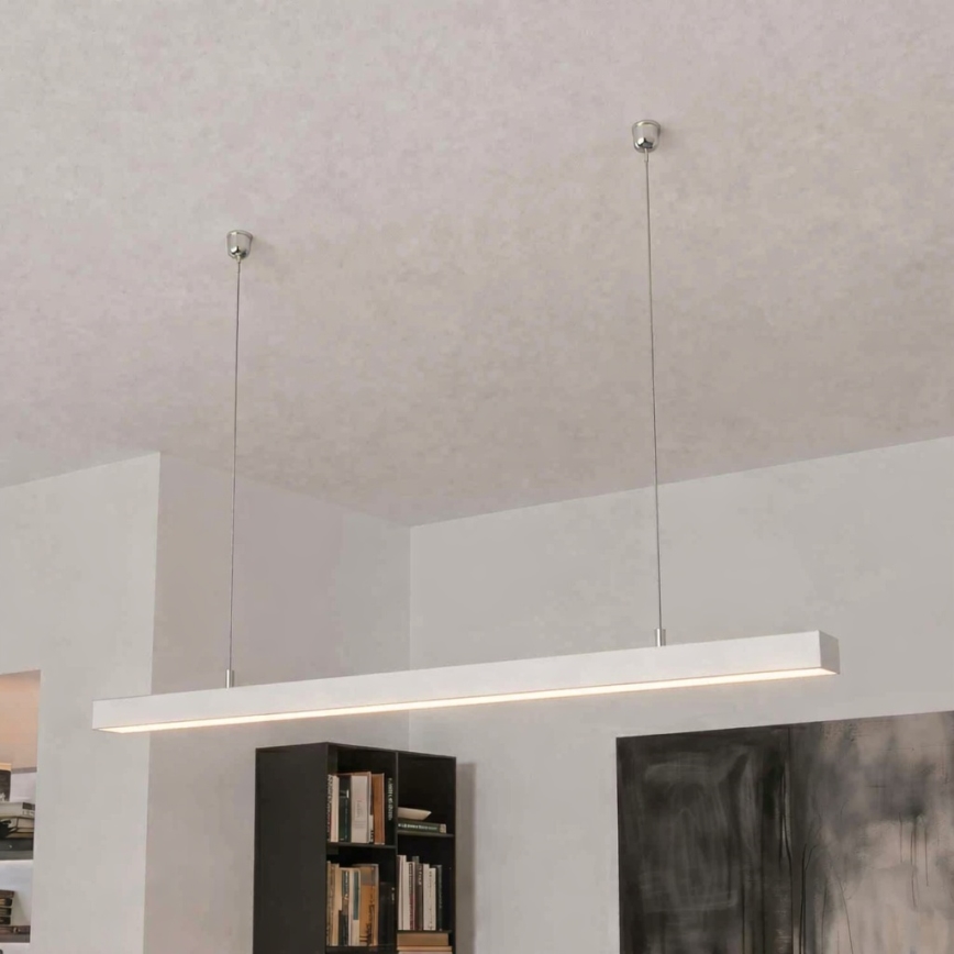 Brilagi - Candeeiro pendente LED FULLDAY LED/30/40/50W/230V 2700/4000/6000K 150 cm branco