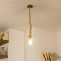 BRILAGI - Candeeiro suspenso KOS 1xE27/60W/230V faia