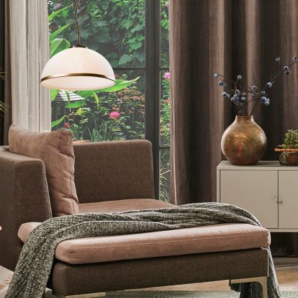 Brilagi - Candeeiro suspenso LED ANTICO 1xE27/60W/230V bronze pátina