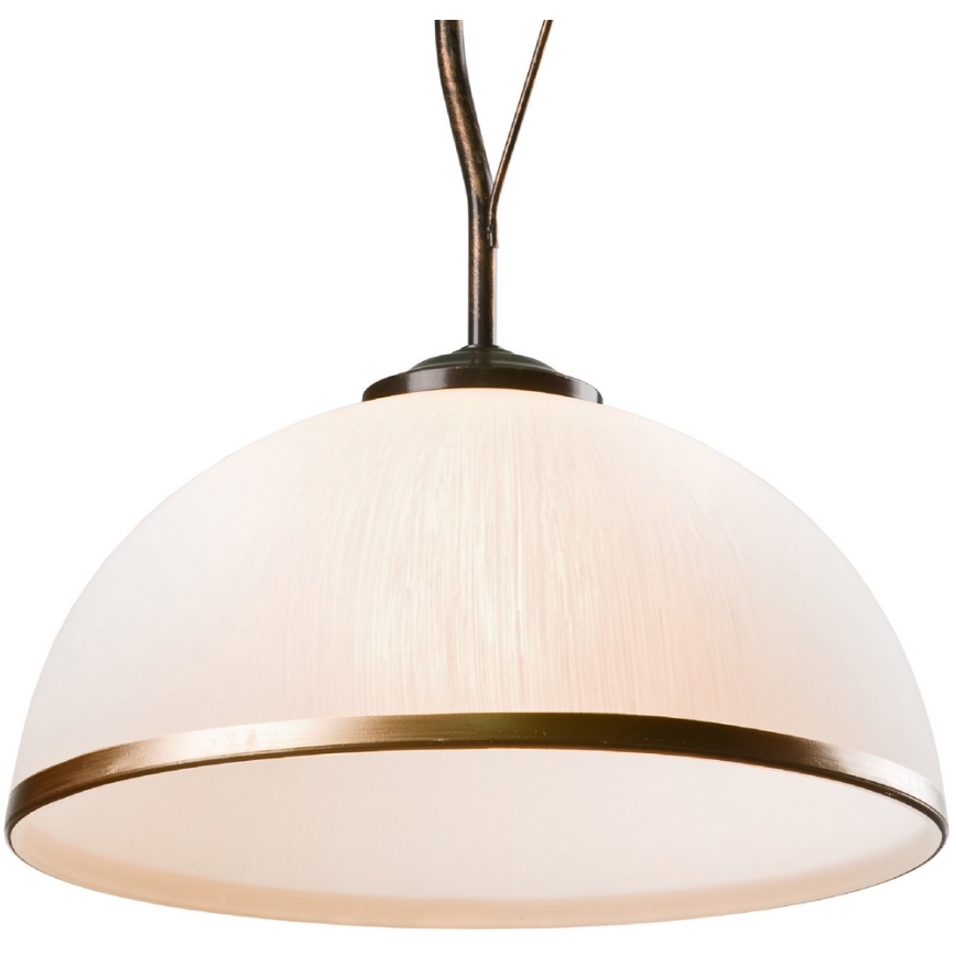 Brilagi - Candeeiro suspenso LED ANTICO 1xE27/60W/230V bronze pátina
