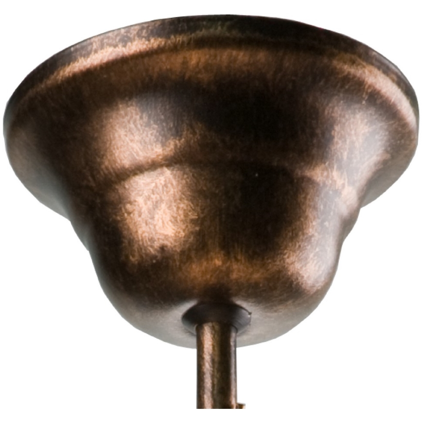 Brilagi - Candeeiro suspenso LED ANTICO 1xE27/60W/230V bronze pátina