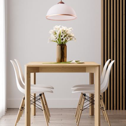 Brilagi - Candeeiro suspenso LED ANTICO 1xE27/60W/230V bronze pátina