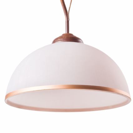 Brilagi - Candeeiro suspenso LED ANTICO 1xE27/60W/230V bronze pátina