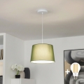 Brilagi - Candeeiro suspenso LED CERIA com cabo, 1xE27/40W/230V, Ø 30 cm, verde