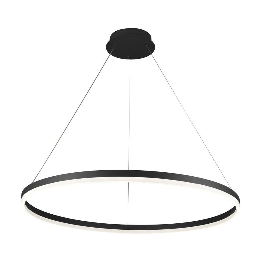 Brilagi - Candeeiro suspenso LED com regulação CIRCLE LED/55W/230V 3000-6500K preto + comando