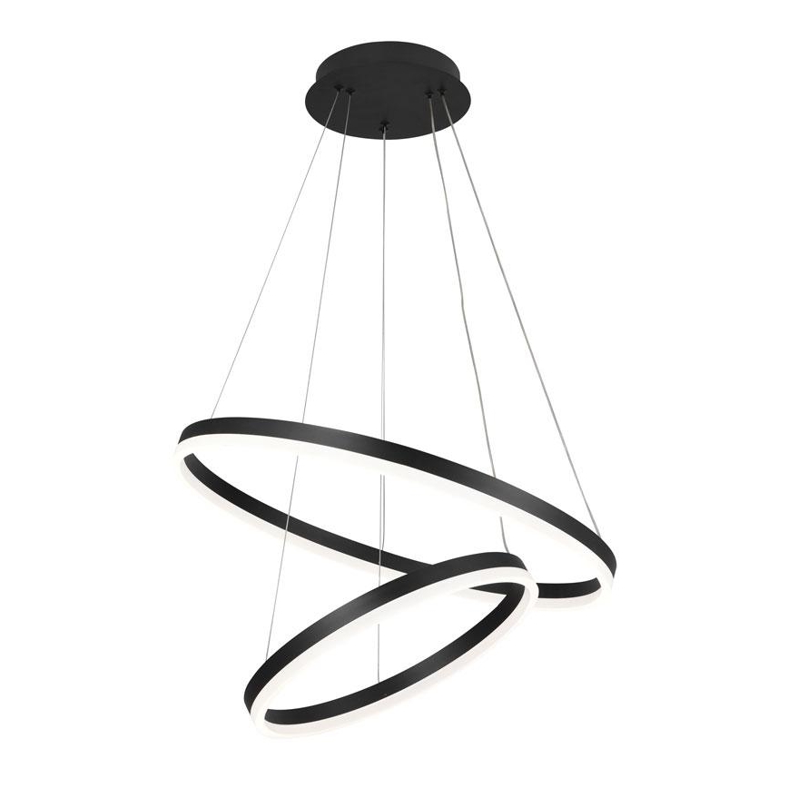 Brilagi - Candeeiro suspenso LED com regulação CIRCLE LED/70W/230V 3000-6500K preto + comando