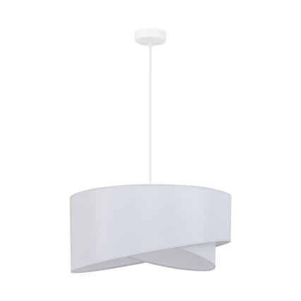 Brilagi - Candeeiro suspenso LED LYRA 1xE27/15W/230V branco