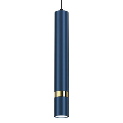 Brilagi - Candeeiro suspenso POKER 1xGU10/25W/230V azul/dourado