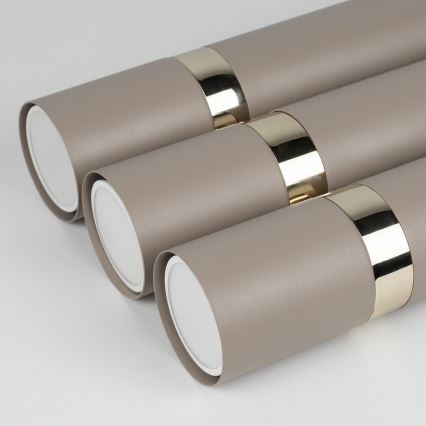 Brilagi - Candeeiro suspenso POKER 3xGU10/25W/230V bege/dourado