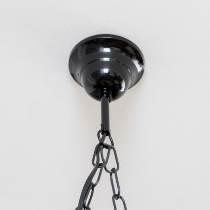 Brilagi - Candeeiro suspenso QUEEN 2xE14/40W/230V faia