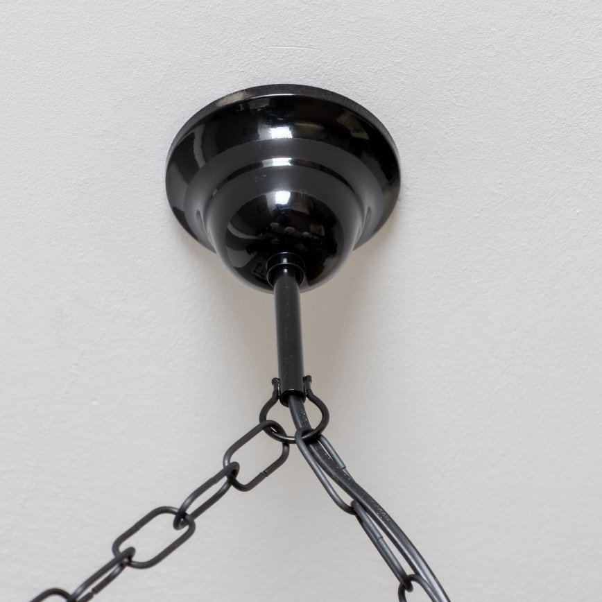 Brilagi - Candeeiro suspenso ROATA 2xE14/40W/230V faia/nogueira