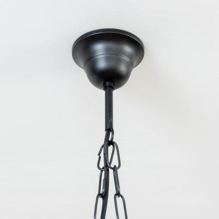 Brilagi - Candeeiro suspenso RUSTIC 2xE14/40W/230V faia