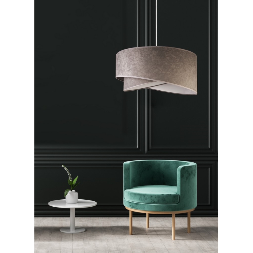 Brilagi - Candelabro pendurado LED LYRA 1xE27/15W/230V