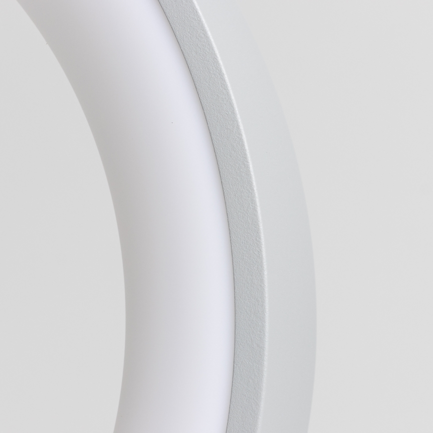 Brilagi - Candelabro suspenso LED com regulação FALCON LED/80W/230V 3000-6500K cinzento + controlo remoto