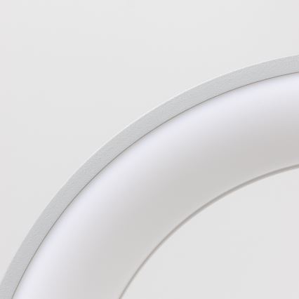 Brilagi - Candelabro suspenso LED com regulação FALCON LED/80W/230V 3000-6500K cinzento + controlo remoto