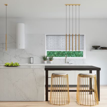 Brilagi - Candelabro suspenso LED DRIFA 1xG9/4W/230V dourada