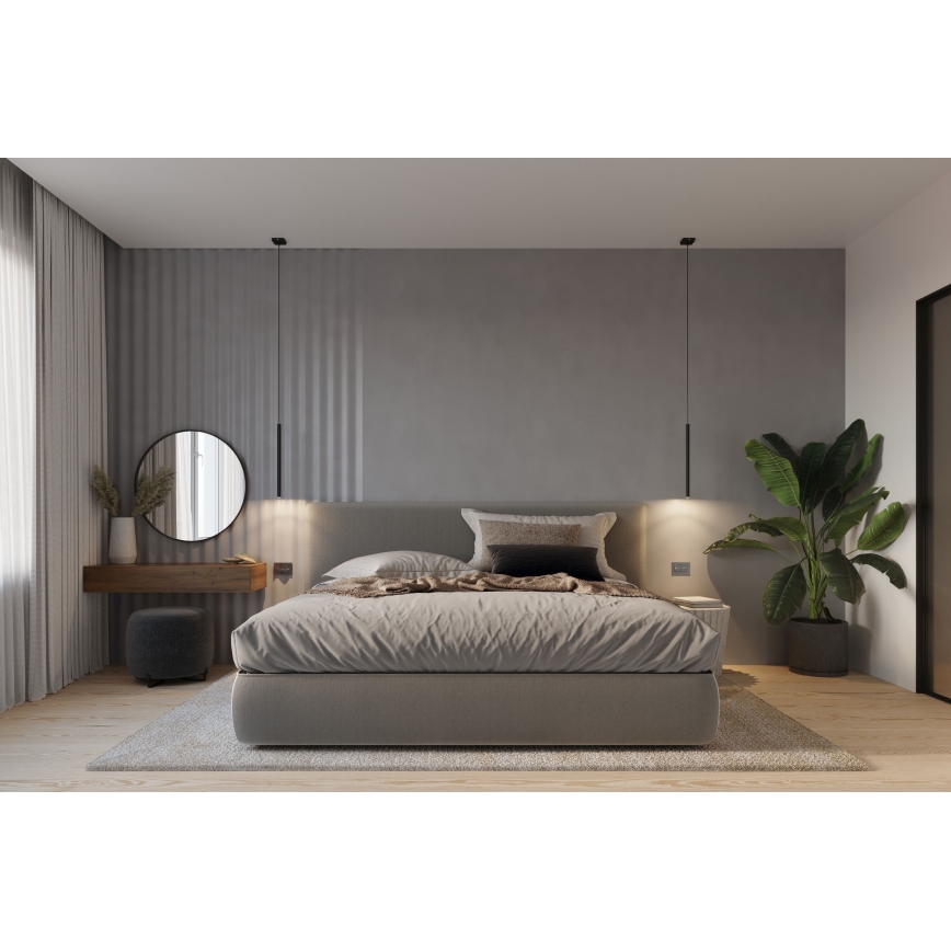 Brilagi -  Candelabro suspenso LED DRIFA 3xG9/4W/230V preto