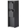 Brilagi - Coluna de tomadas para exterior PILLAR 2Z SCHUKO 230 V IP44 preta