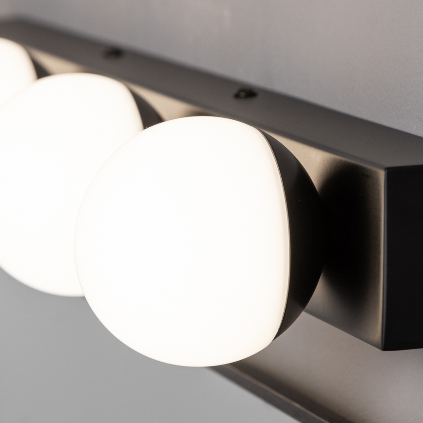 BRILAGI - Conjunto 2x LED candeeiro de parede para casa de banho HOLLYWOOD 3xLED/3W/230V 39 cm IP44 preto