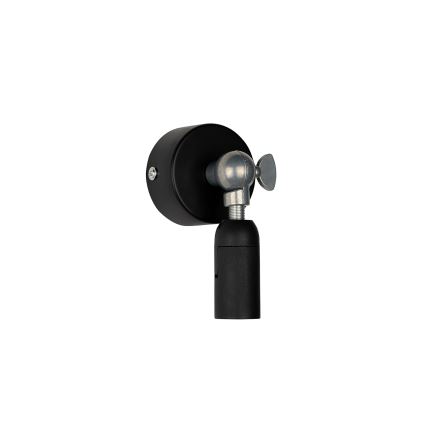 Brilagi - Conjunto de 2 apliques de parede WABI SABI 1xE14/40W/230V preto