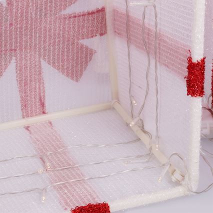 Brilagi - Conjunto de 3 LEDs Decoração de Natal para exterior LED/2,6W/3xAA IP44 presentes