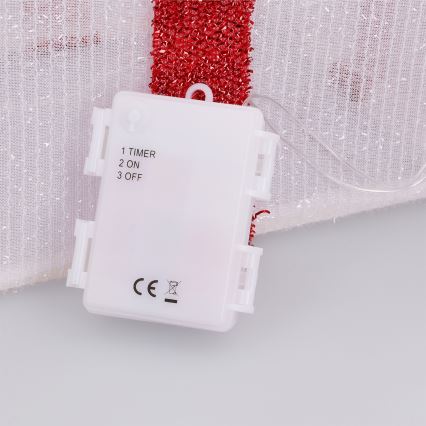 Brilagi - Conjunto de 3 LEDs Decoração de Natal para exterior LED/2,6W/3xAA IP44 presentes