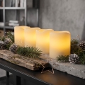 BRILAGI - Conjunto de 4 Velas LED LED/1xCR2032 cor creme