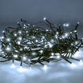 Brilagi - Cordão de luzes de Natal LED para exterior 150 LEDs/8 funções 18 m IP44 branco frio