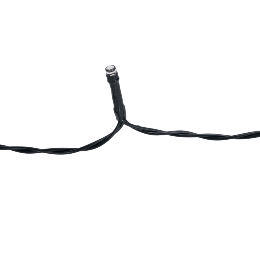 BRILAGI - Guirlanda de Natal solar LED 100xLED/8 funções 12m 800 mAh IP65 branco frio