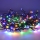 Brilagi - Cordão LED para exterior, 150 LEDs / 8 funções, 18 m, IP44, multicolorido
