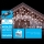 Brilagi - Cordão LED para exterior 400 LEDs/8 funções 23x0,6m IP44 branco frio