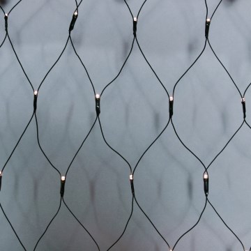 Brilagi - Cortina LED de Natal para exterior, 160 LEDs, 7x2 m, IP44, branco quente