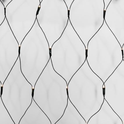 Brilagi - Cortina LED de Natal para exterior, 160 LEDs, 7x2 m, IP44, branco quente