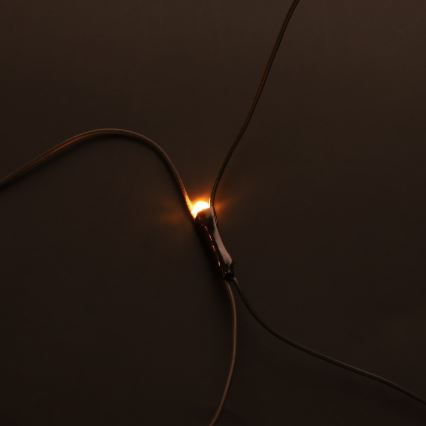 Brilagi - Cortina LED de Natal para exterior, 160 LEDs, 7x2 m, IP44, branco quente