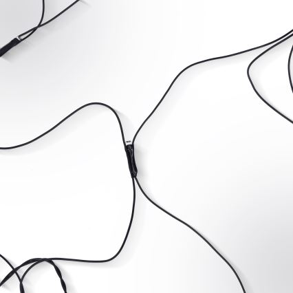 Brilagi - Cortina LED de Natal para exterior, 160 LEDs, 7x2 m, IP44, branco quente