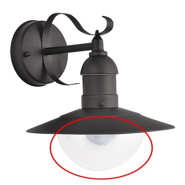 Brilagi - Cúpula de reposição para luminária MOLDE E27 transparente