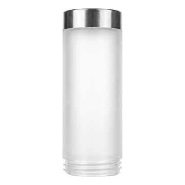 Brilagi - Cúpula de substituição para candeeiro exterior ELIA E27 branco/cromo mate