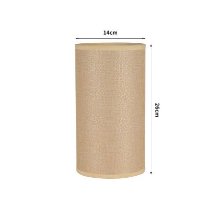 Brilagi - Cúpula para candeeiro de mesa TABLON E27 Ø 14 cm bege