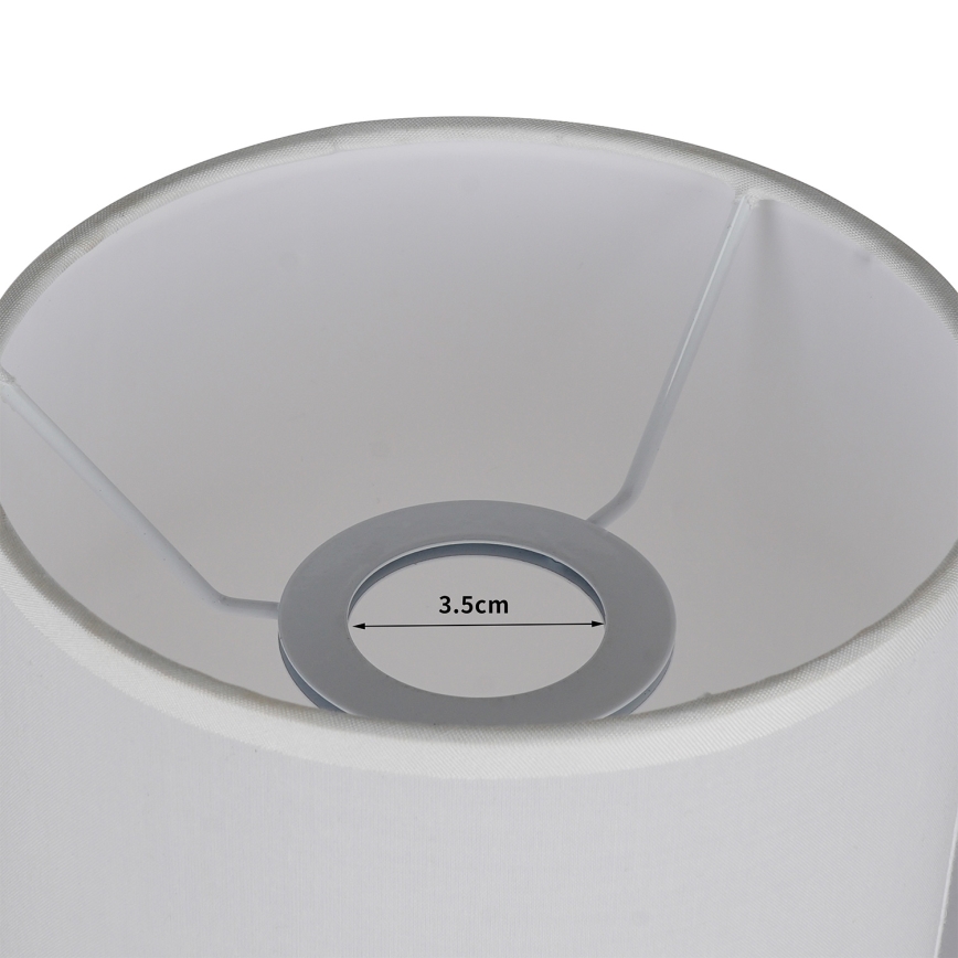 Brilagi - Cúpula para candeeiro de mesa TABLON E27 Ø 14 cm branca