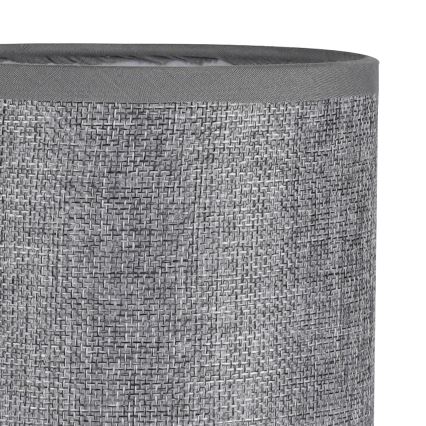Brilagi - Cúpula para candeeiro de mesa TABLON E27 Ø 14 cm cinzenta